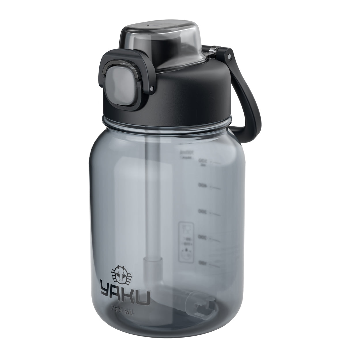 Botella plástica bombilla 700 ml Artemis