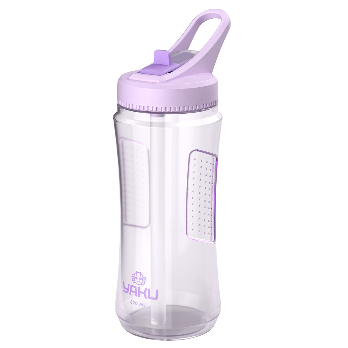 Botella plástica infantil bombilla 520 ml Iris