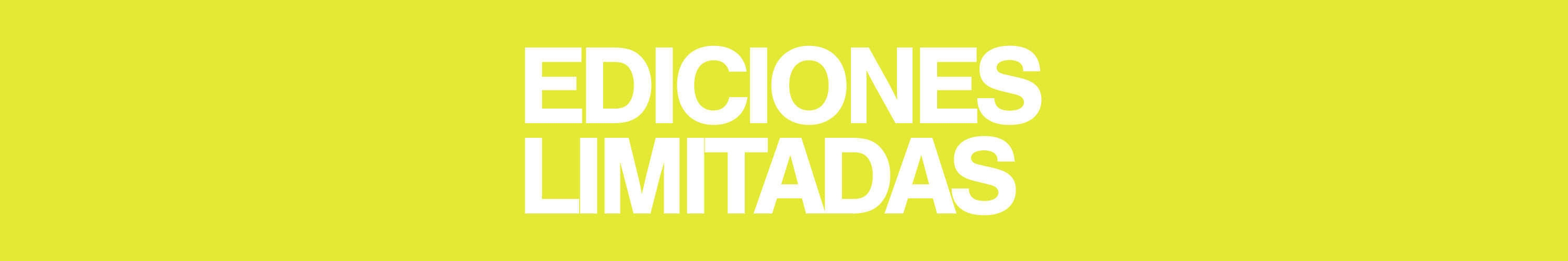 Edición Limitada